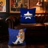 Singer M-Megan M-Moroney Am I Okay cushion cover Home Bedding Sofa living Room pillowcase Simple Soft Skin Cushion Cover