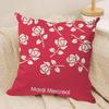 Luxury MMardi MMercred Cushion Cover Soft Plush Throw Pillow Cover DoubleSided Decorative Case Sofa Bedroom Home Decor