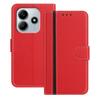 For Xiaomi Redmi Note 14 4G (164.84x78.15x8.16mm) Phone Cases Wallet Stand Color Splicing Leather Cover with Magnetic Clasp