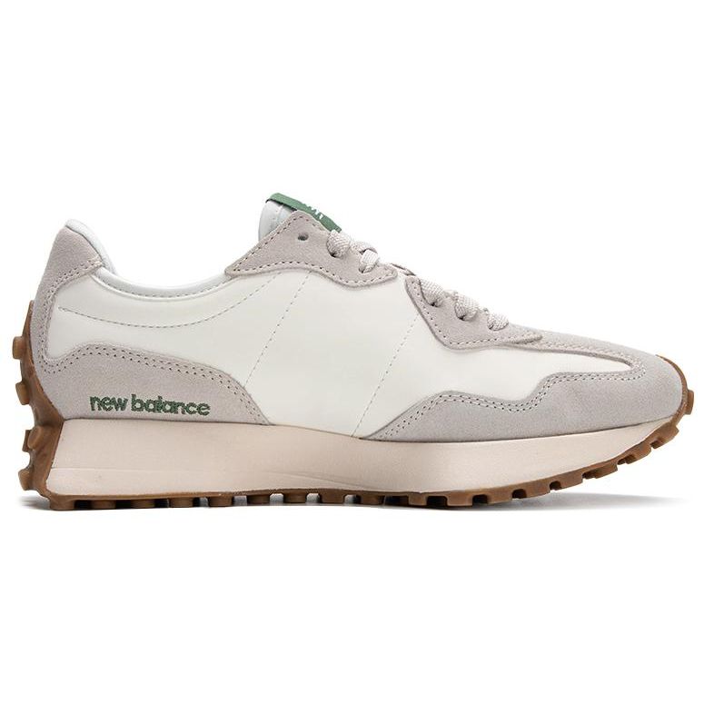New Balance Nb 327 Comfortable Retro Leather Low-Top Casual Running Shoes Unisex Sneaker Green Gray U327LX-D