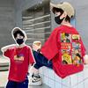 Cotton Cartoon Short Sleeve T Shirt For Boys Summer Loose Casual Top