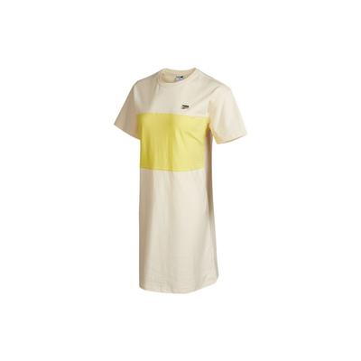 Downtown Tee Dress Letter Casual Sports Round Neck Short Sleeve Dress Women Dresses Off-White 531494-75