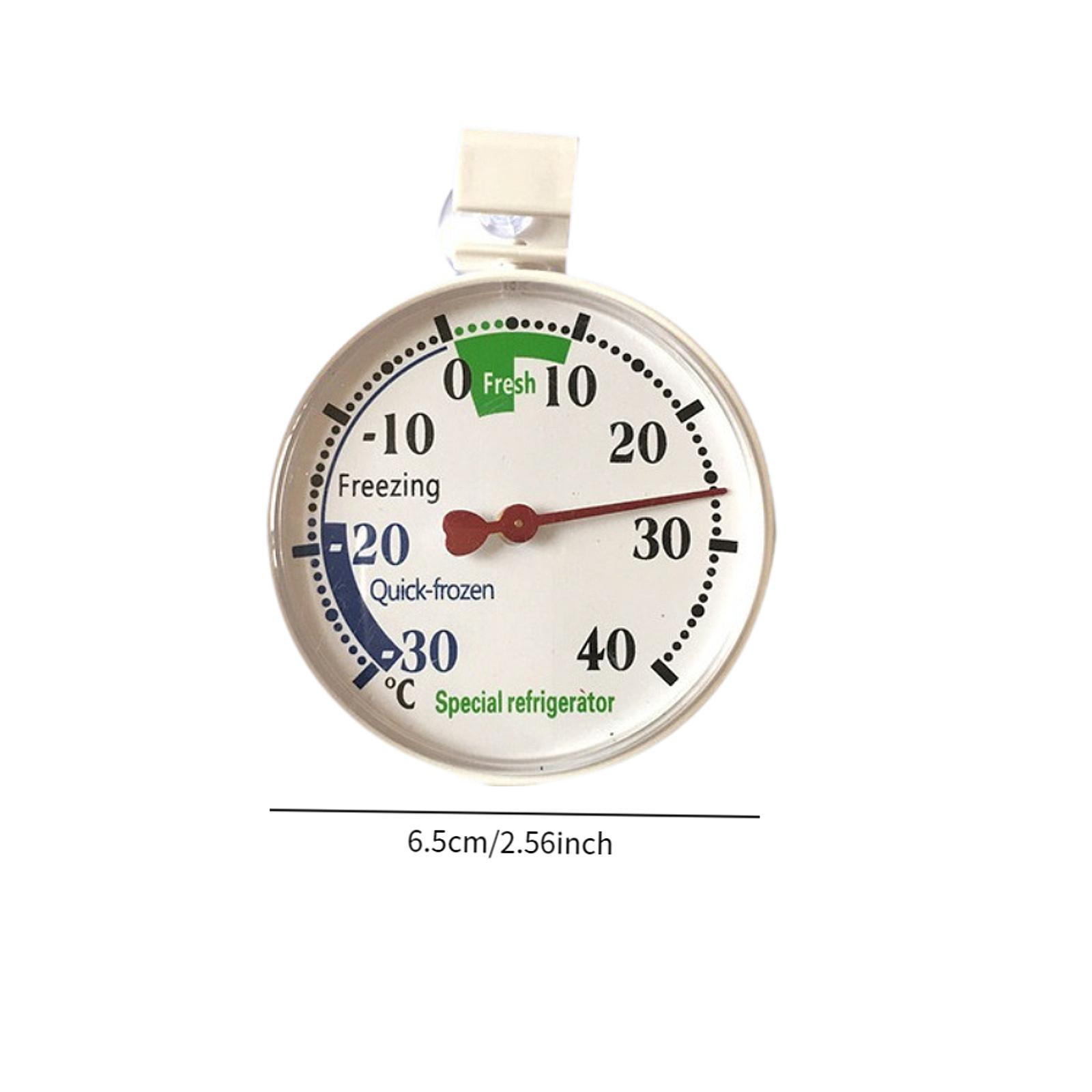

Термометр для холодильника с присоской 65 мм циферблат круглый аналоговый термометр для ресторанов кафе дома кухня холодильник морозильник