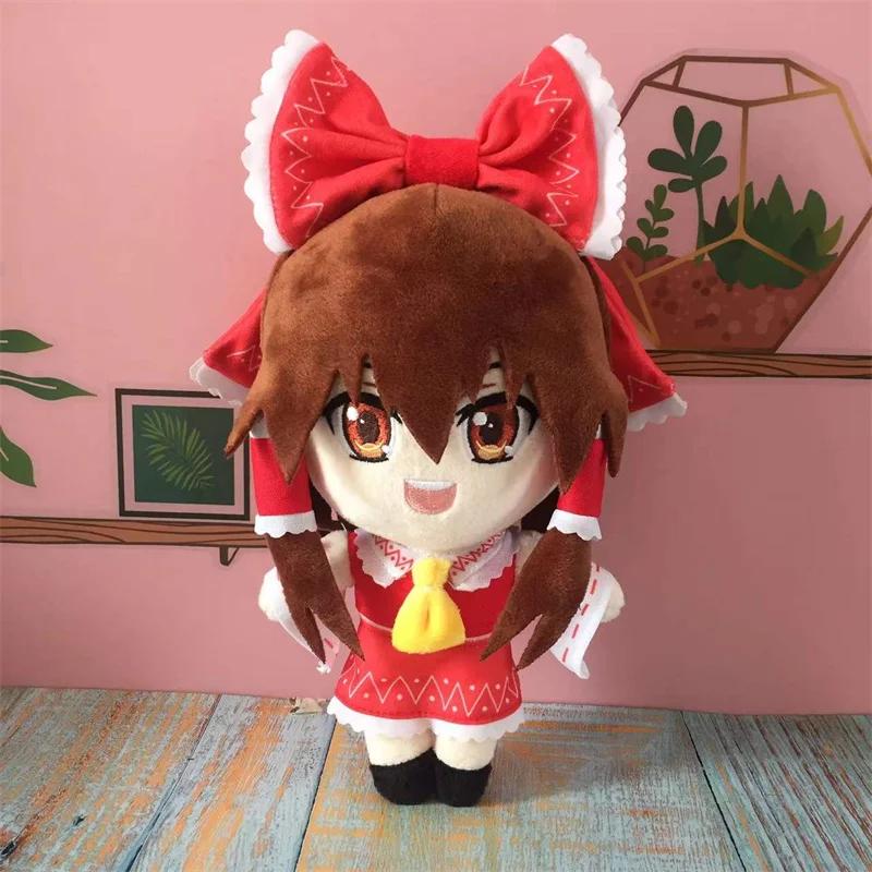 Touhou Project Plush Doll Toy 20cm Hakurei Reimu Kirisame Marisa Cute Soft Stuffed Pillow Birthday Gift Cosplay