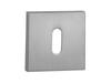 VDS Rosette Chrome Brushed Key R67F