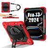 Etui obrotowe Uniwersalne do IPad Pro 13 2025 M5 2024 M4 A3360 A3361 A3362 A2926 A2925 A3007 Hybrydowe Pokrowiec Pasek na Ramię