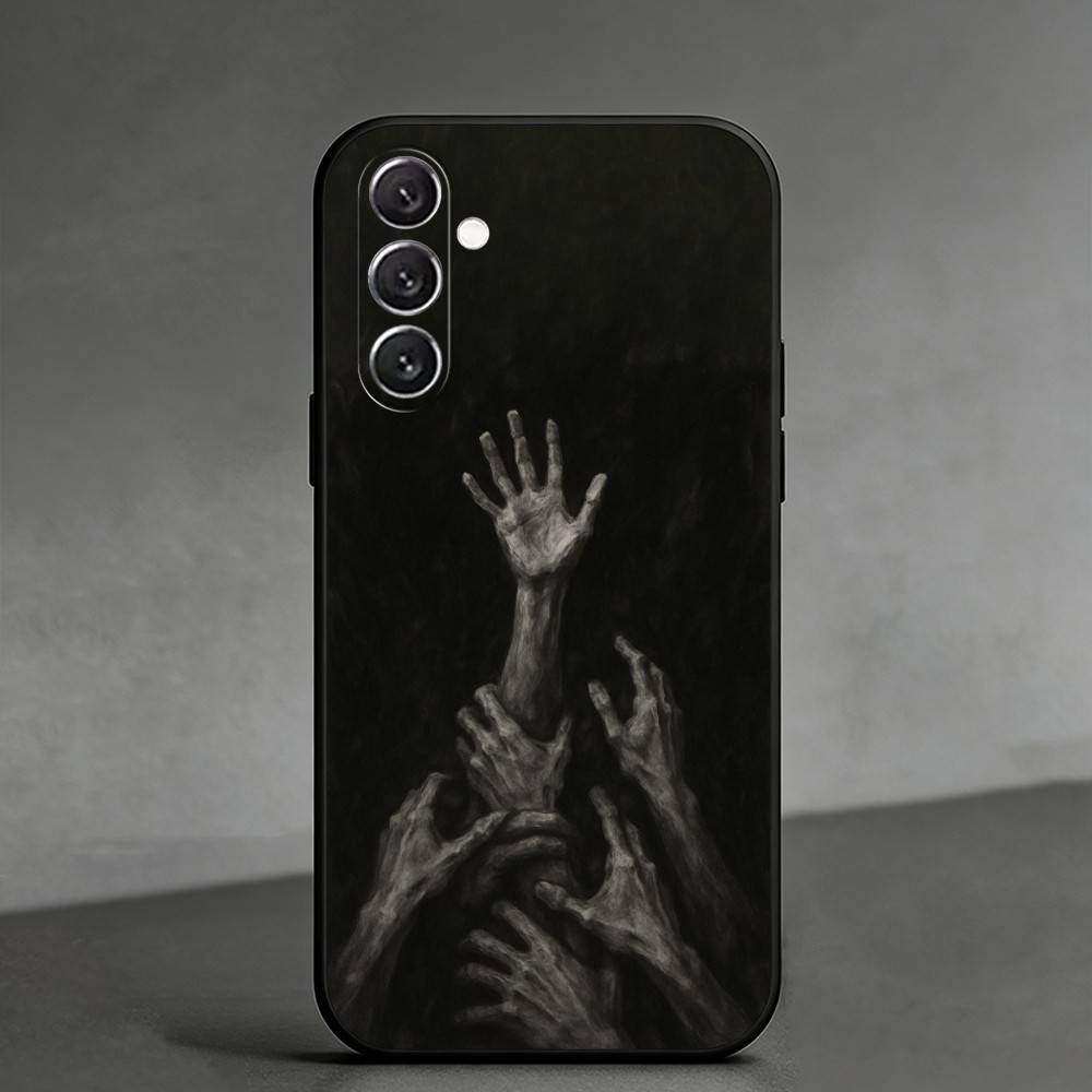 

M-Metaphoric Dark Art Phone Case For Samsung Galaxy A91,80,73,72 ,71,53,52,32 ,31,22,21s,20,Soft Black Case Samsung a41