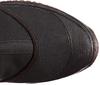 Fukuyama Rubber Men's Oyakata Tora-san 29 Light Work Cloth Shoes, Black/Red, Size 27cm, 3E