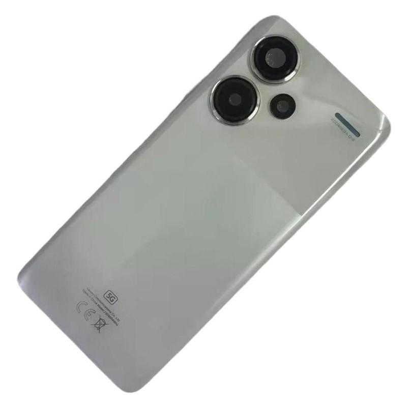 

Крышка аккумулятора для Redmi Note 13 Pro Plus 5G Задняя стеклянная панель Корпус задней крышки со стеклом под камеру Запасные части для ремонта белый