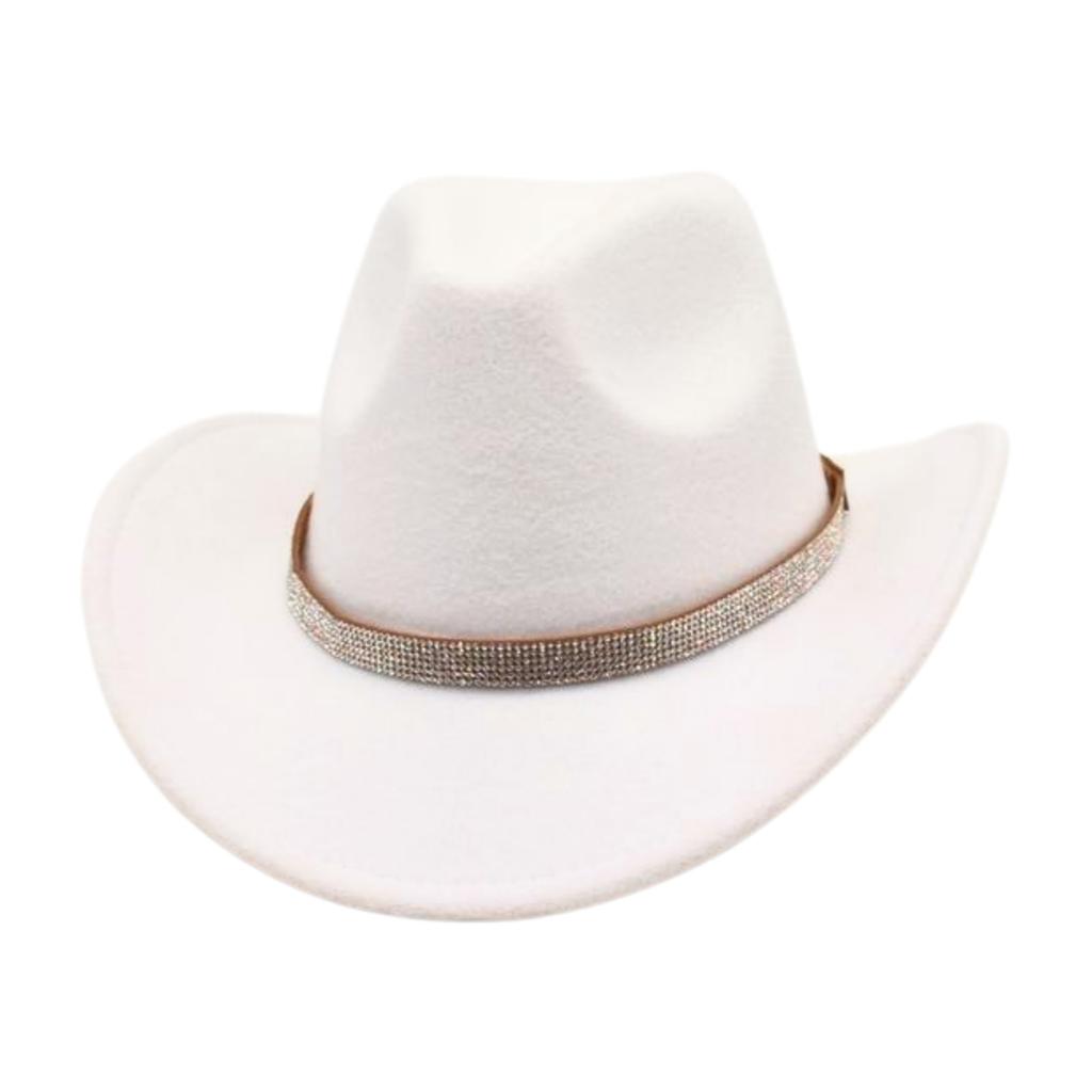 Felt Hat Outdoor Vintage Jazz Hat Vacation Travel British West Cowboy Hat