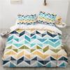 3D Printed Geometric Duvet Cover Kit  New Ultra-fine Fiber Pillowcase Wholesale Colorful And Comfortable Kit