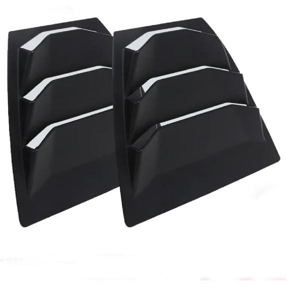 

Fit for Mazda 3 Axela 2014-2018 Rear Window Louver Shutter Cover Side Vent Trim Windshield Decoration Cover Stickers Car Accessories(Carbon Look) матовый черный