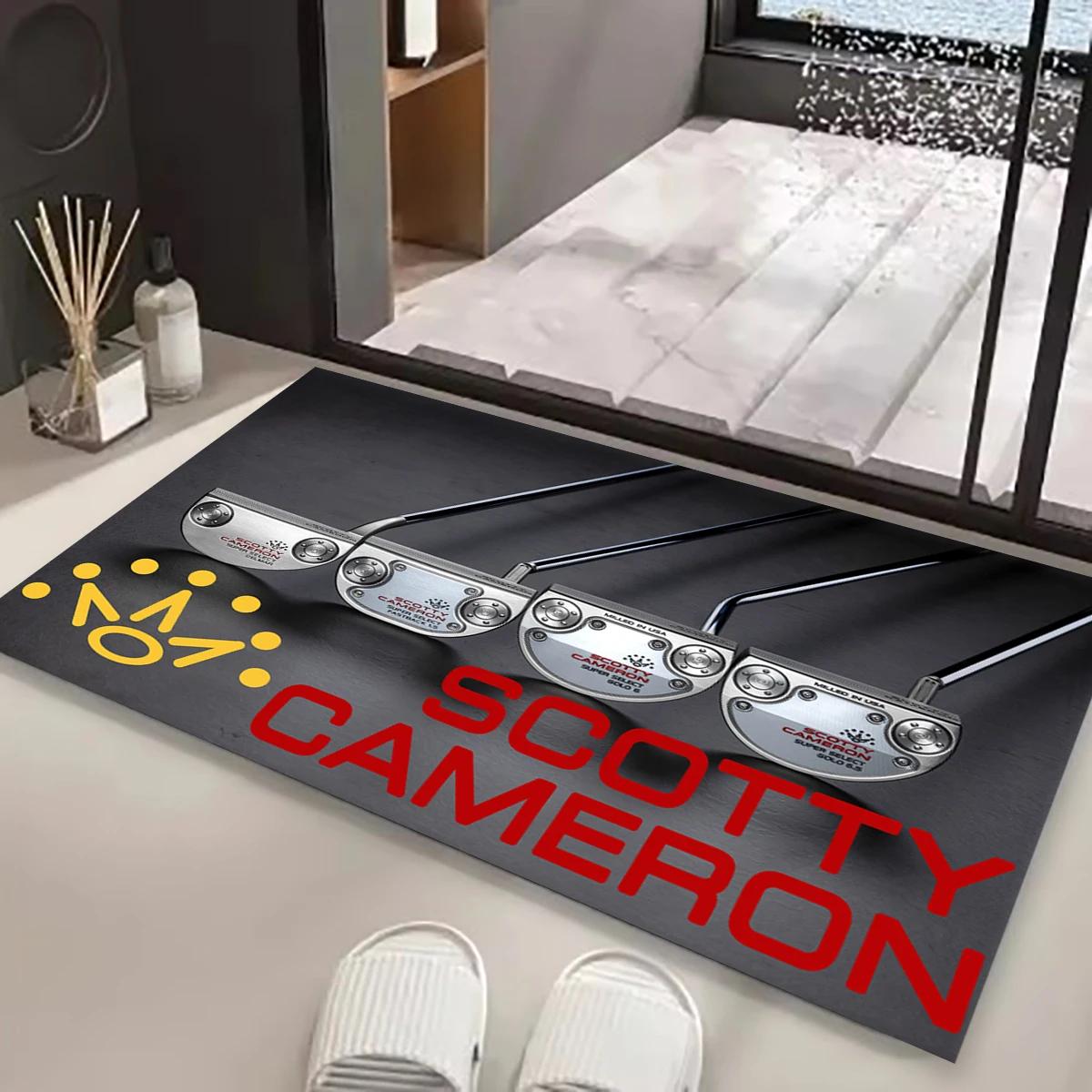 

S-Scotty C-Camerons Printed Carpet Non-slip Multi Function carpet Living Room Rugs Entrance Floor mat Home Kitchen Hallway Decor 40x60cm