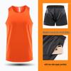 Unisex Quick-Dry Marathon Tank Top & Shorts Set for Summer Athletics