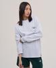 Super Serve Signature Logo Classic Long Sleeve Tee - Light Grey