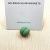 Matte Metall Hijab Schal Magnet Kein Haken Muslimische Frauen Magnetische Hijab Pins Islamische Pinless Sicherheit Kopftuch Broschen Zubehör