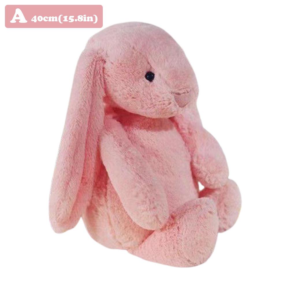 Cute Plush Toy Stuffed Toy Rabbit Doll Babies Sleeping Companion Kawaii Plush Long Ear Rabbit Doll Kids Gift Bedroom Plush Decor