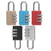 Travel 3 Dial Digit Dormitory Cabinet  Lock Luggage Padlock Backpack Zipper Lock Password Lock