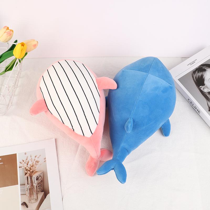 35Cm Whale Plush Toy Soft Plush Stuffed Dolphin Doll Cushion Pillow Home Decor