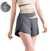 Women's Quick-Dry Fake Two-Piece Yoga Shorts