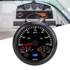 85mm 3-3Celsius8in 3 in 1 GPS Speedometer Odometer with Voltmeter Fuel   Gauge Turn Signal 120MPH for RV Yacht Truck 7 Color Backlight