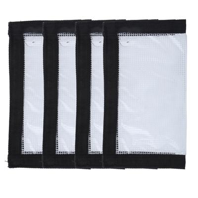 Borsa Protettiva Trasparente in PVC per Amo da Pesca Custodia per Esca da Pesca Accessorio da Pesca
