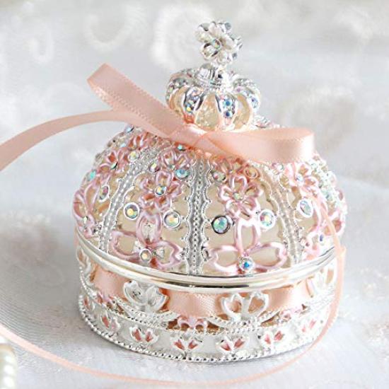 Crown with Pierce Purchase from Pierce <Sakura Ribbon> [Direct Shop] (BabyPink)