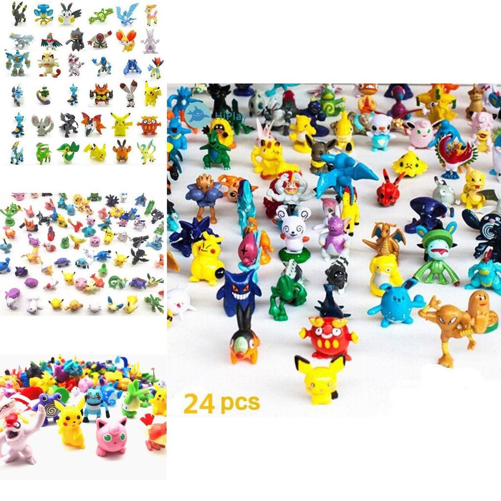 24 Adorable Pokemon Figures For Collectors And Fans 2-3cm Size