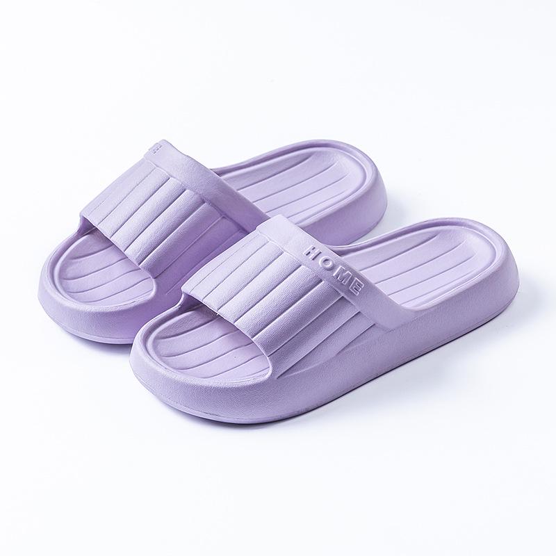 Women's Summer Indoor Slippers - Lightweight Thick Sole, Unisex Bathroom Shower Sandals