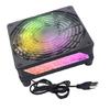 Multipurpose 120mm Cooling Fan Adjustable 5V Cooling Case Fan with LED Light Replacement Part for Receiver Accessories
