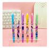 12pcs  Kpop Demon Hunters 0.5mm Erasable Gel Pen - Refillable & Retractable Black Ink Friction Pen for School Office Supplies