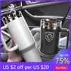2026 Hot Car Sticker 1200ML Large Capacity Stainless Steel Car Logo Insulated Mug For Peugeot 206 307 308 3008 207 208 407 408 5