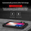 Wireless Phone Charger Car Charging Pad with Non-Slip Base IPX5 Waterproof Universal 20W Phone Cordless Charging Mat