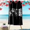 Rammstein Print Beach Towel, Large Soft Quick Dry Towel for Beach Camping Swimming