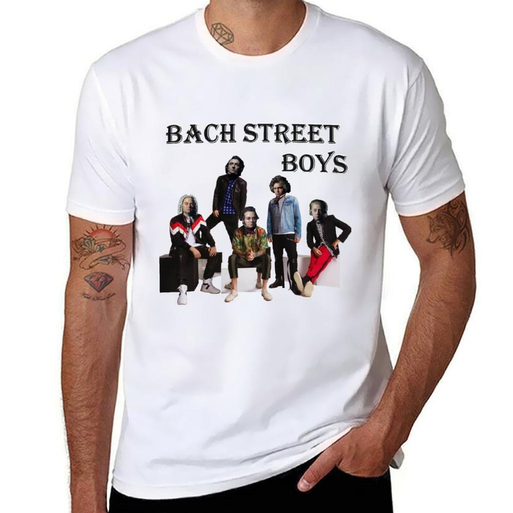 Bach Street Boys Tshirt Lightweight Casual Summer Tshirt