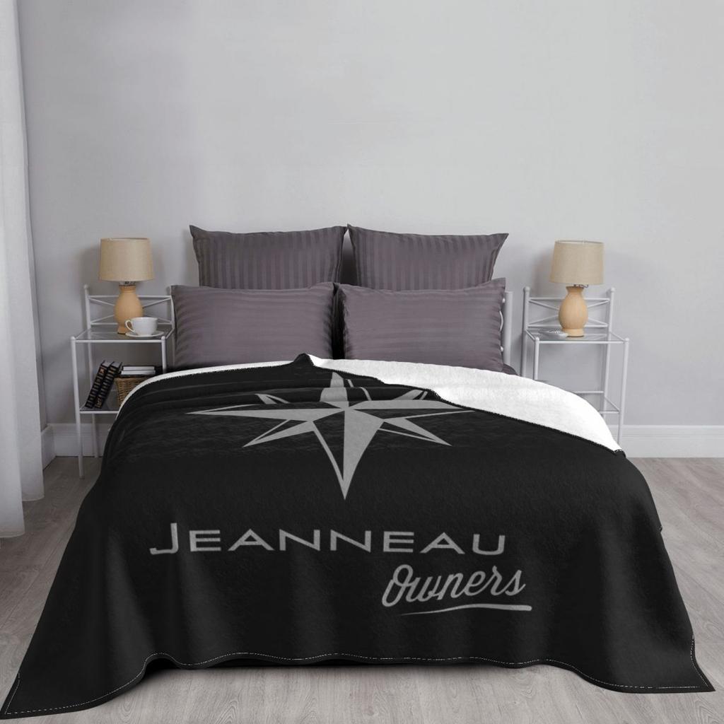 Jeanneau Yachts Blanket Soft Warm Flannel Throw Blanket Bedding for Bed Living room Picnic Travel Home Couch