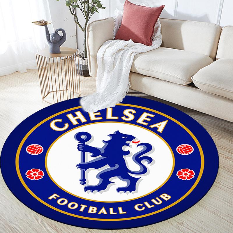 Chelsea Round Area Rug Under Office Chairs Bedroom Living Room Home Decor