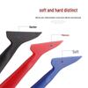 Transparent Car Wrap Trapezoidal Trimming & Sealing Scraper