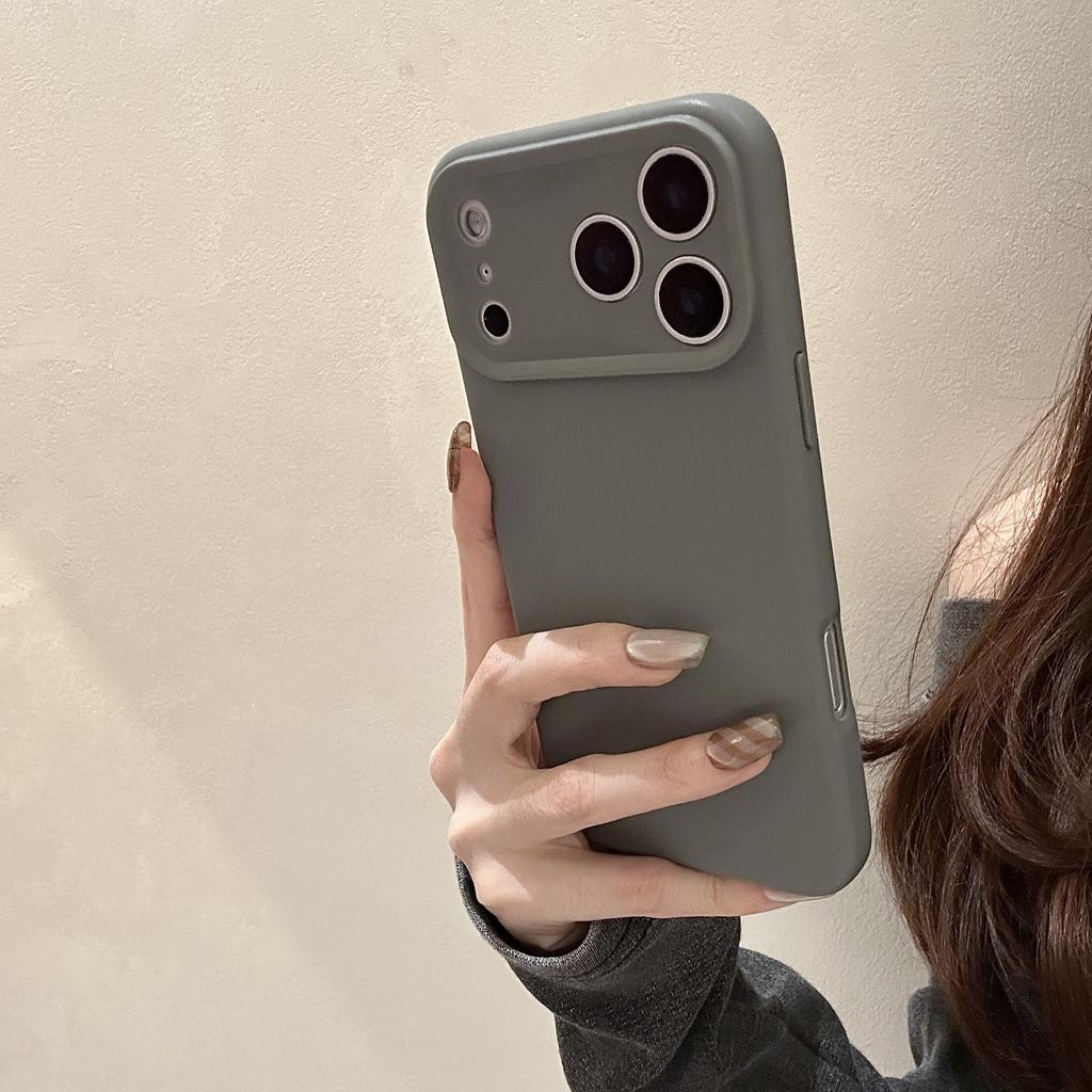 Camera Protection Matte Silicone For For Iphone 17 Pro Max Air 16 Plus 1 14 13 12 11 Shockproof Protective Phone Cover Accessories