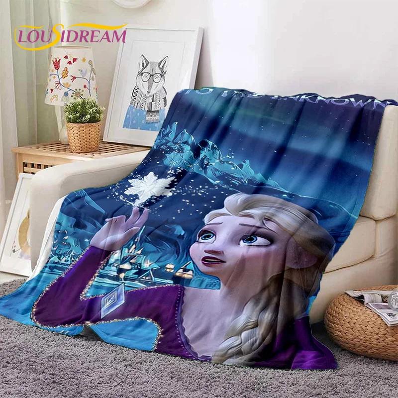 29 Style Frozen Elsa Princess Snow Queen Cartoon Girl Soft Throw Blankets,Comfortable Blanket for Beds Sofa Home Bedroom Gifts