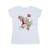 Tom & Jerry Womens/Ladies Christmas Reindeer Cotton T-Shirt