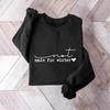 Women's Winter Unfit Simple Loose Fleece-Lined Pullover Hoodie