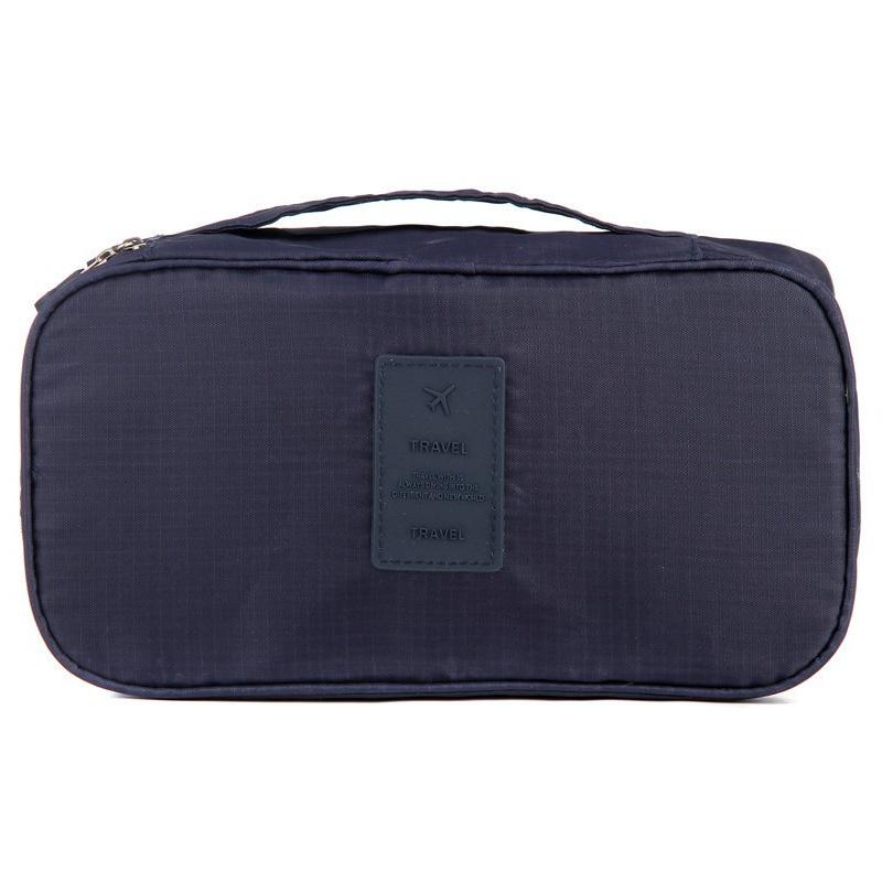 Portable Travel Underwear Storage Bag - Multifunctional Bra and Sock Organizer
