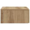 Wall Mounted Side Table Artisan Oak 59 x 34.5 x 17 cm