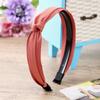 Women's Simple Daily Knot Headband (Peach) Slim Hairband