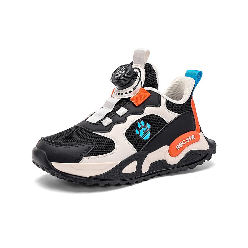 Children Running Shoes Spring Mesh Breathable Outdoor Casual Shoes Fashion Non Slip Wear-resistant Low Top Sports Shoes for Kids
