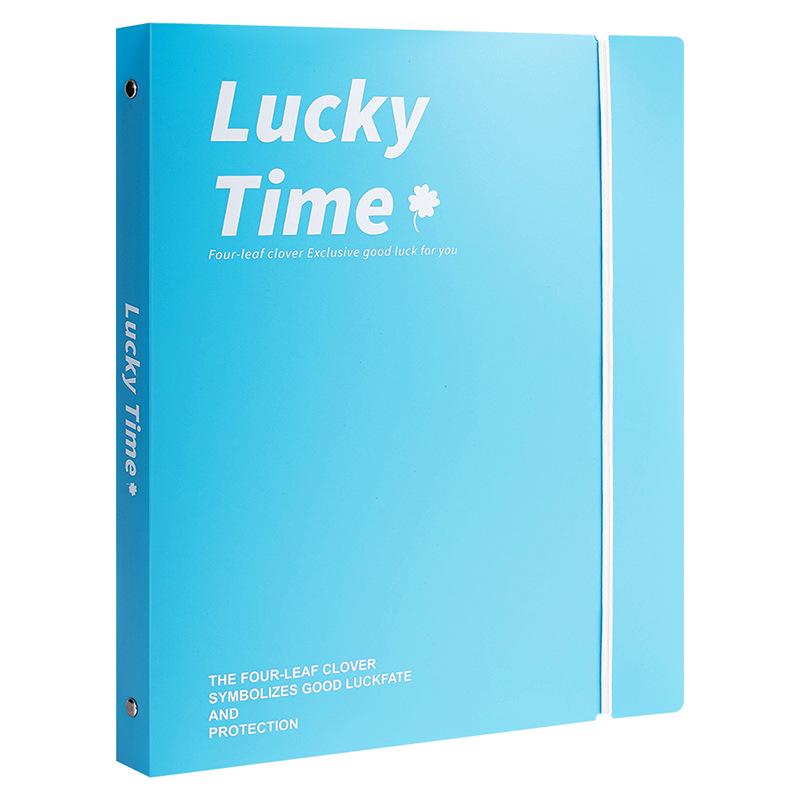 A4 11-Hole Loose-Leaf Folder for Office & Student Use