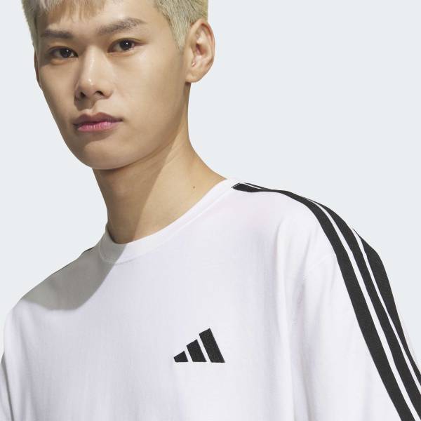 Adidas EssenTials Plus Loose FiT 3s ShorT Sleeve T shirT Kf3739