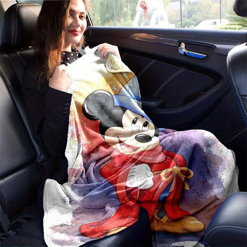1pc, Mickey Mouse Sorcerer's Apprentice Throw Blanket Perfect for Home Decor, Couch Cover, Outdoor Use, Gifts, Travel