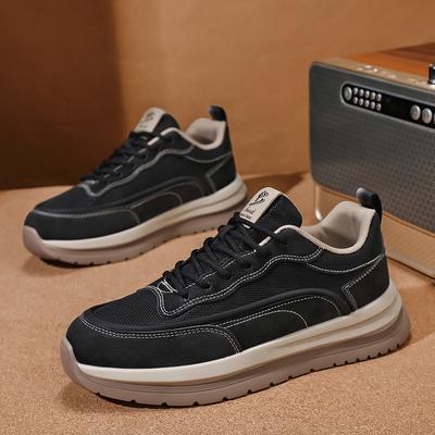 Four Season New Walking Shoes Casual Walking Men's Casual Shoes, Anti Slip Men's Sports Shoes, and Versatile, Trendy and Simple